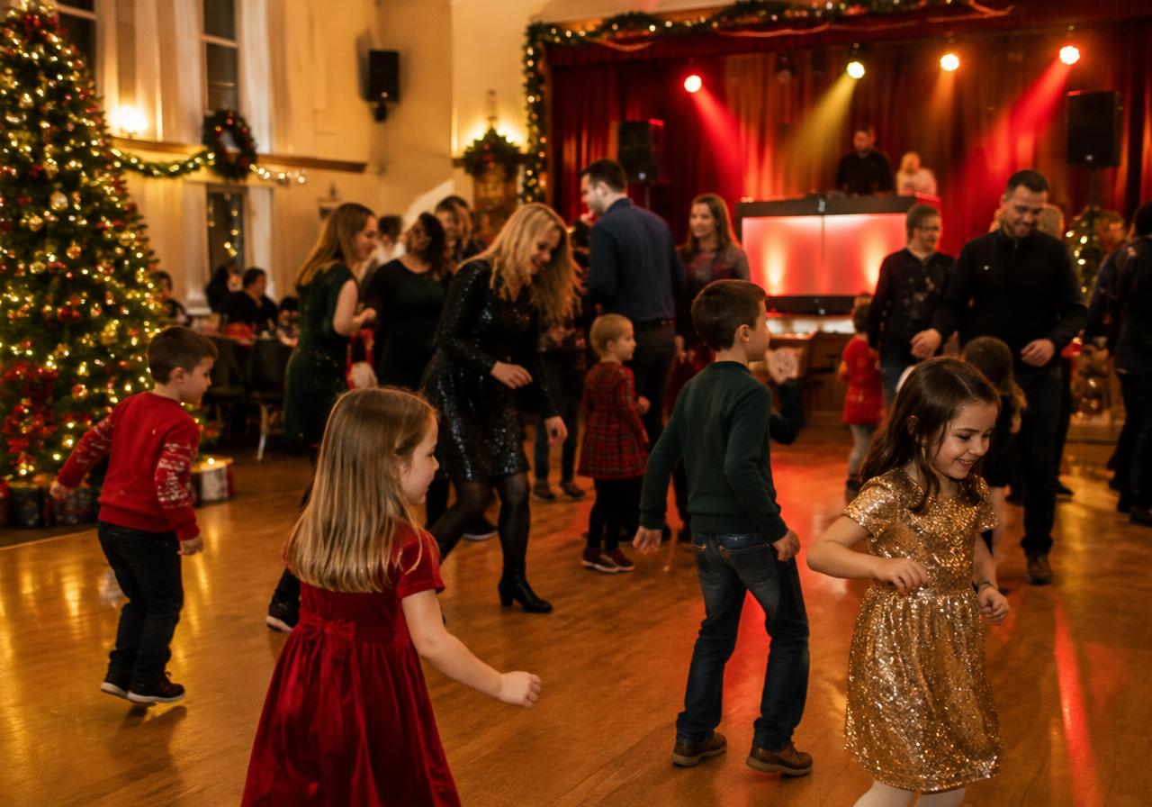 Soirée de Noël et arbre de Noël dans les Vosges