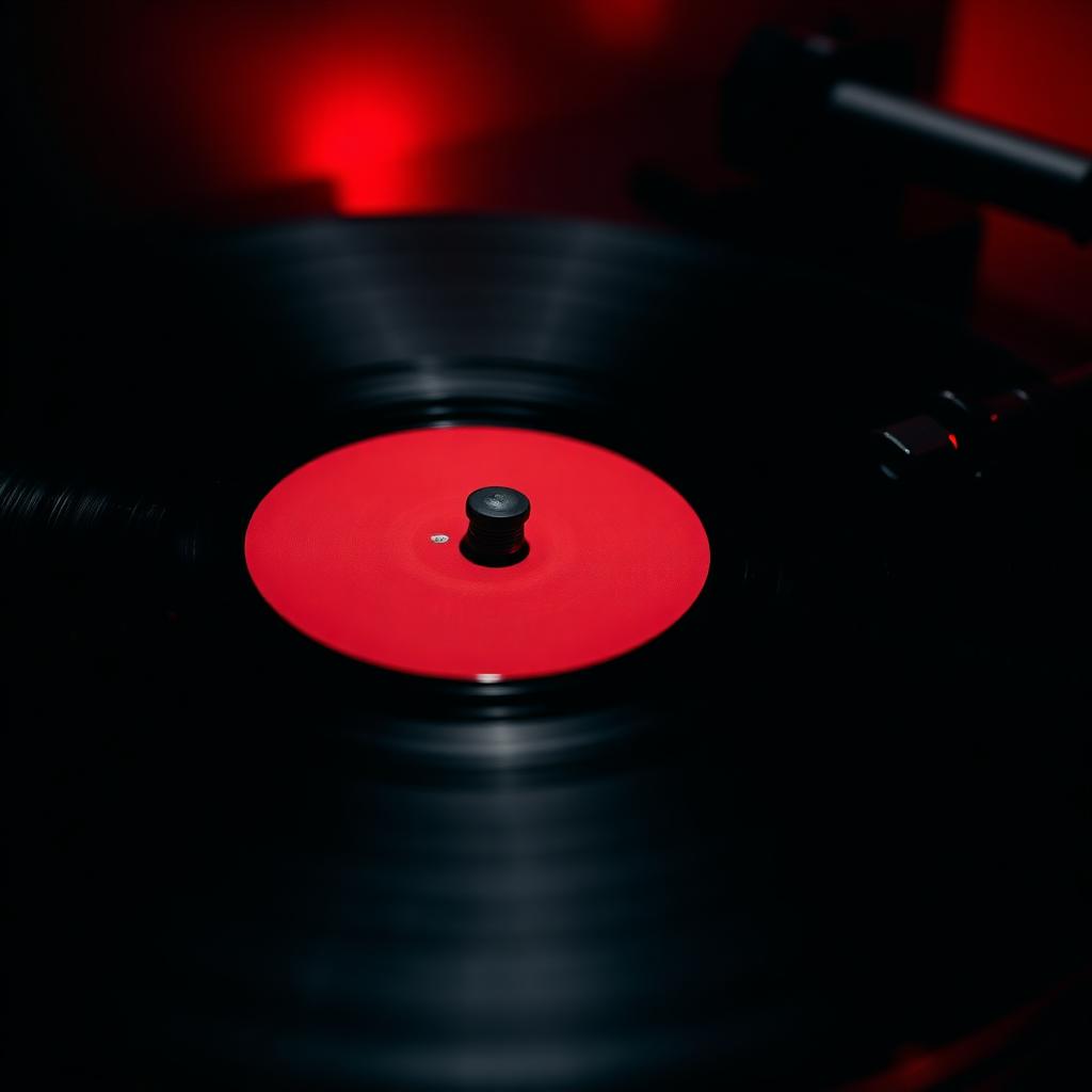 Vinyle sur platine